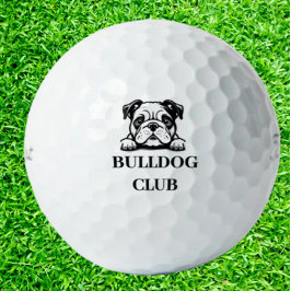 Pelotas De Golf Tema del club de Personalizado de bulldog