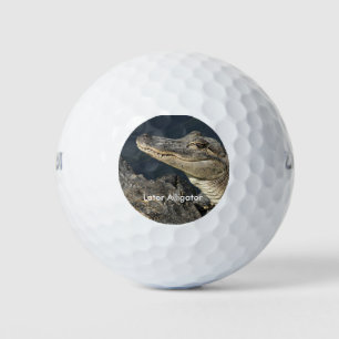 Pelotas De Golf Tema divertido del lagarto