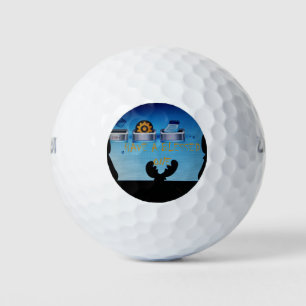 Pelotas De Golf Ten una bendición Feliz Navidad - un festival digi