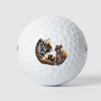 Pelotas De Golf "Tender Moments in Snowy Woods"