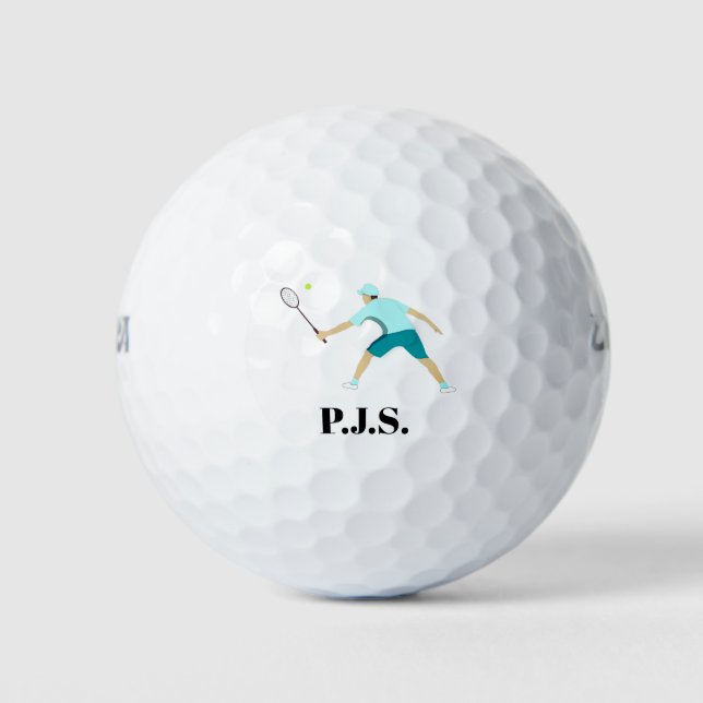 Pelotas De Golf Tenis (Anverso)