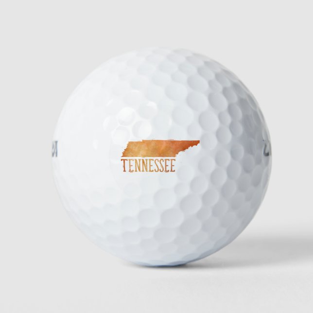 Pelotas De Golf Tennessee (Anverso)