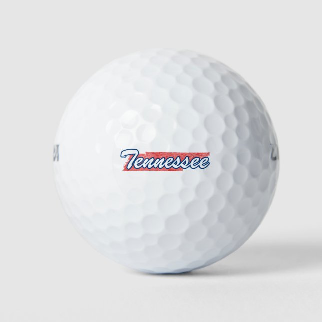 Pelotas De Golf Tennessee (Anverso)