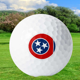 Pelotas De Golf Tennessee Golf Balls, Bandera Estatal / Patriotas
