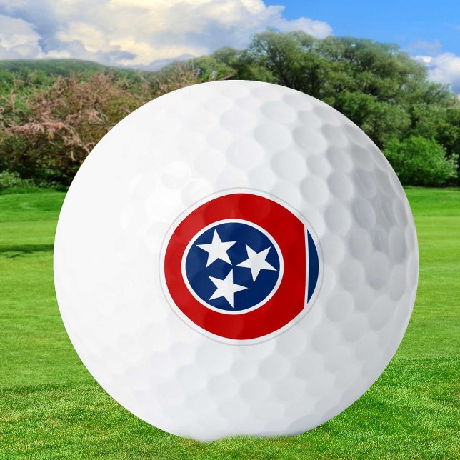 Pelotas De Golf Tennessee Golf Balls, Bandera Estatal / Patriotas (Subido por el creador)