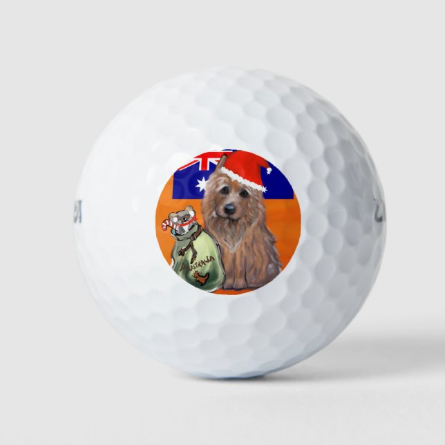 Pelotas De Golf Terrier australiano (Anverso)