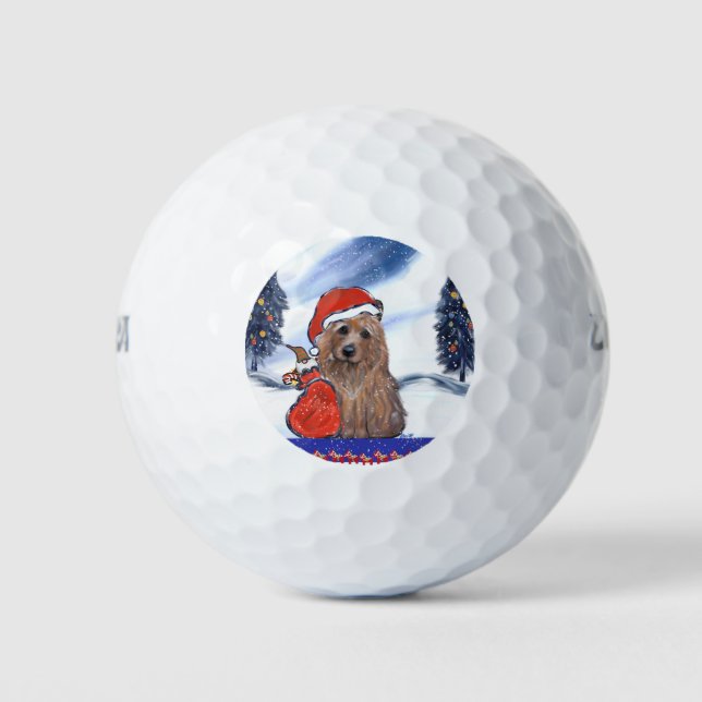 Pelotas De Golf Terrier Australiano (Anverso)