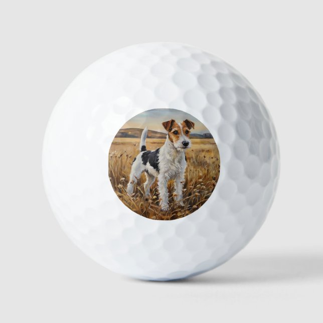 Pelotas De Golf Terrier de zorro (Anverso)