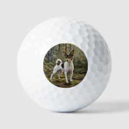 Pelotas De Golf Terrier de zorro de juguete