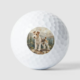 Pelotas De Golf Terrier de zorro de pelo duro