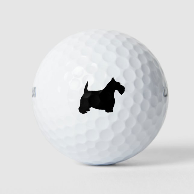 Pelotas De Golf Terrier escocés (Anverso)