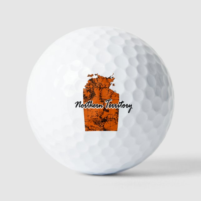 Pelotas De Golf Territorio del Norte (Anverso)