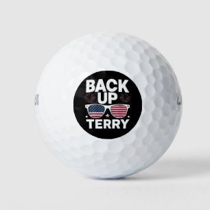 Pelotas De Golf Terry Divertido de Reserva 4 de Julio Fuegos Artif