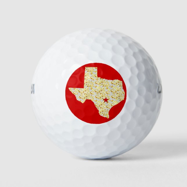 PELOTAS DE GOLF TEXAS (Anverso)