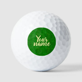 Pelotas De Golf textura de hierba verde de un campo de fútbol