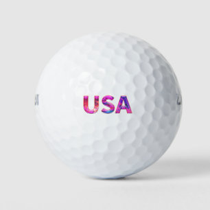 Pelotas De Golf Textura metálica de perlas de Estados Unidos