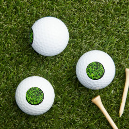 Pelotas De Golf Textura realista de foto de hierba divertida verde