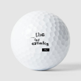 Pelotas De Golf thaddeus & crimson