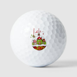 Pelotas De Golf The Christmas Ornament Golf Balls