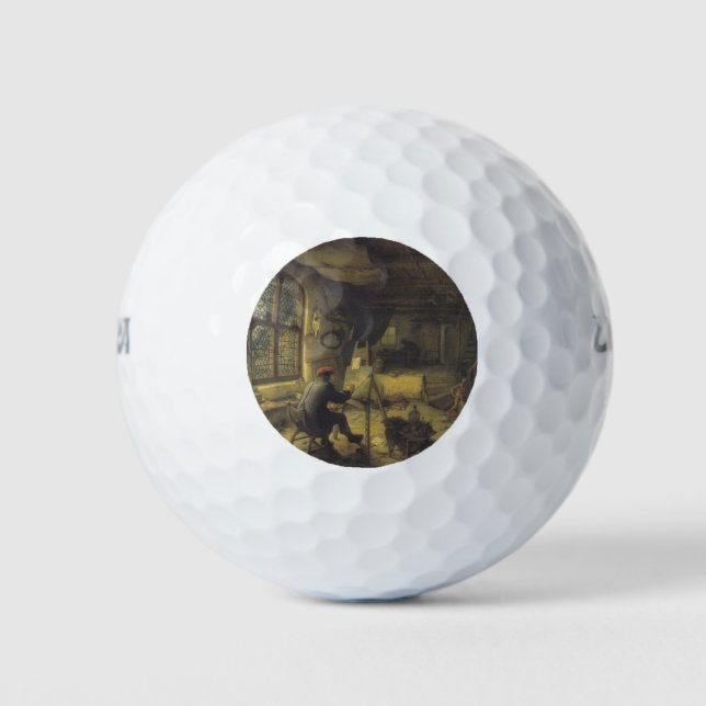 Pelotas De Golf The Painter in his Workshop (Artist's Studio) (Anverso)