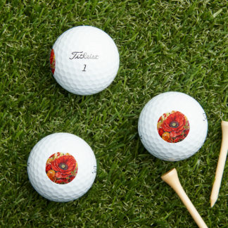 Pelotas De Golf TheRedPoppy