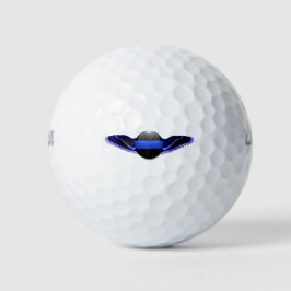 Pelotas De Golf Thin Blue Line Wings Personalizado Golf Balls
