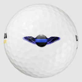 Pelotas De Golf Thin Blue Line Wings Personalizado Golf Balls
