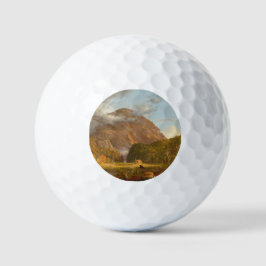 Pelotas De Golf Thomas Cole Una vista del paso de la montaña 