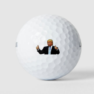 Pelotas De Golf Thumbup - Donald Trump