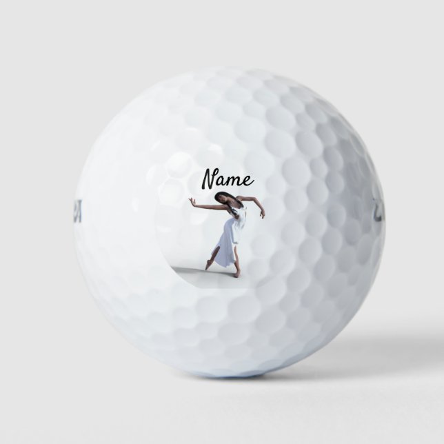 Pelotas De Golf Thunder_Cove de bailarina de vestir blanco (Anverso)