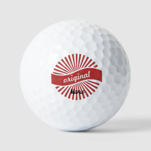 Pelotas De Golf Thunder_Cove, logotipo de Rótulo original