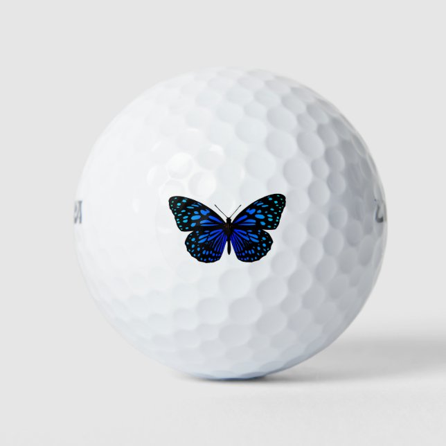 Pelotas De Golf Thunder_Cove, mariposa azul (Anverso)