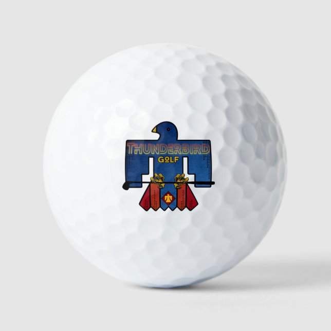 Pelotas De Golf Thunderbird golf 3 por paquete (Anverso)