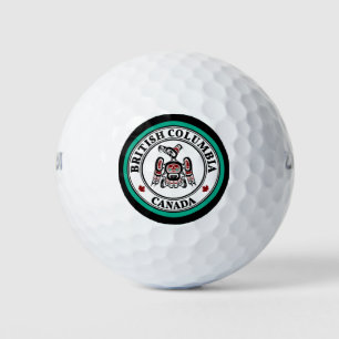Pelotas De Golf Thunderbird nativo americano de raza negra Kaigani