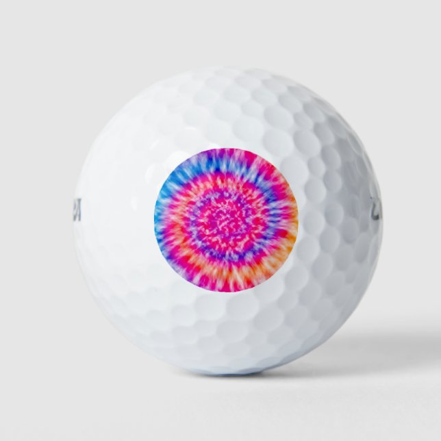 Pelotas De Golf Tie Dye (Anverso)