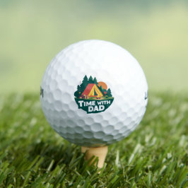 Pelotas De Golf Tiempo con papá - Día del padre