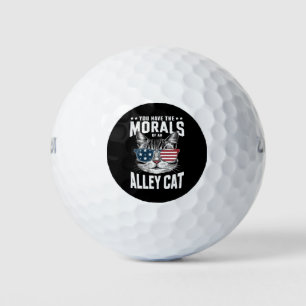 Pelotas De Golf Tienes la moral de un gato callejero chiste divert
