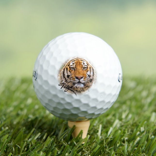Pelotas De Golf Tiger (Camiseta in situ)