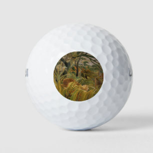 Pelotas De Golf Tigre sorprendido en tormenta tropical