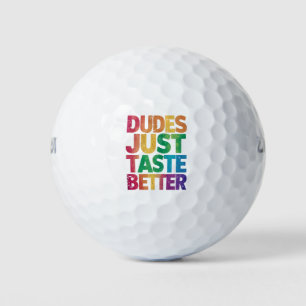 Pelotas De Golf Tipos Saben Mucho Mejor Orgullo Gay Angustiado