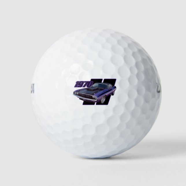 Pelotas De Golf Tiras de 1970 (Anverso)