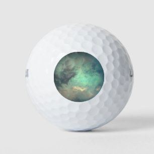 Pelotas De Golf Titán de la luna del planeta Saturno