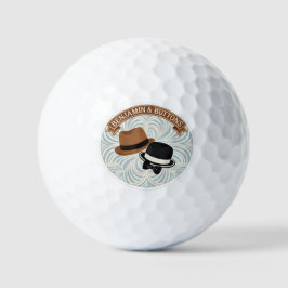Pelotas De Golf Title Benjamin buttons vintage gentleman style nov