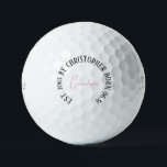 Pelotas De Golf Titleist de la primera abuela Pro V1<br><div class="desc">Nuevo regalo de la abuela. 1.ᵉʳ abuelo. Personalizar a cualquier nombre de abuela. Titleist Pro V1. Nombre del nieto.</div>