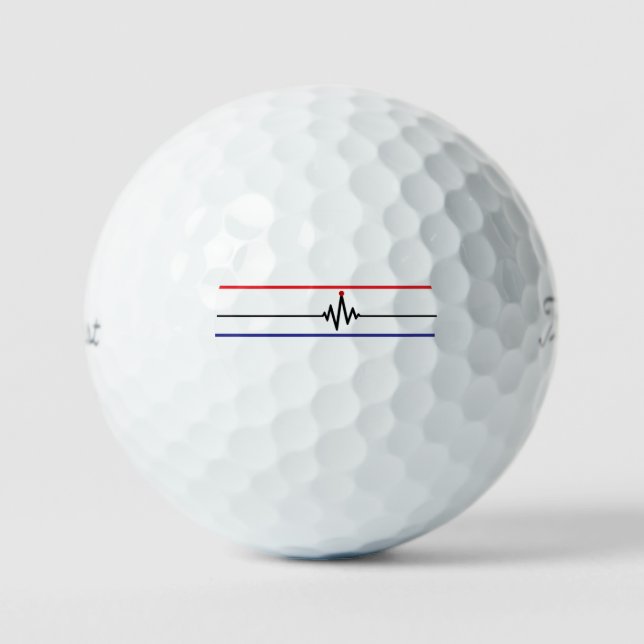 Pelotas de Golf Titleist Pro V1 con Línea de Aline (Anverso)