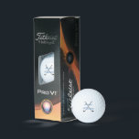 Pelotas De Golf Titleist Pro V1 Golf Balls-Custom Name Golf Balls<br><div class="desc">Se muestra un ejemplo de nombre personalizado con la impresión de un club de golf,  se muestra el Titleist Pro V1 Golf Balls. Tres Color del paquete de texto es Personalizar azul estas bolas y cambia el nombre del ejemplo al tuyo.</div>