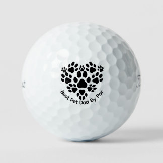 Pelotas De Golf Titleist Pro V1, Mejor Papá Por Par Regalo de Golf
