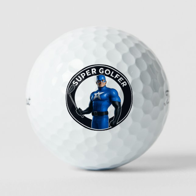 Pelotas de Golf Titleist Pro V1 Super Golfer (Anverso)