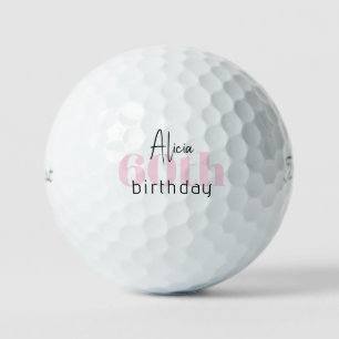 Pelotas De Golf Titulador Personalizado Pink 600 Pro V1 II
