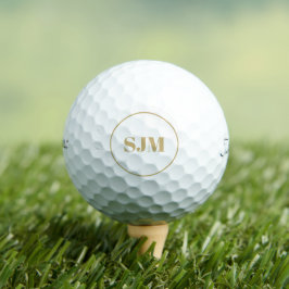 Pelotas De Golf Titular monogramado de personalizado personalizado